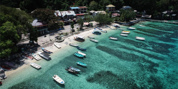 Panoramic of Weh Island