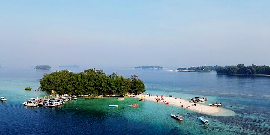 Panoramic of Lake Toba